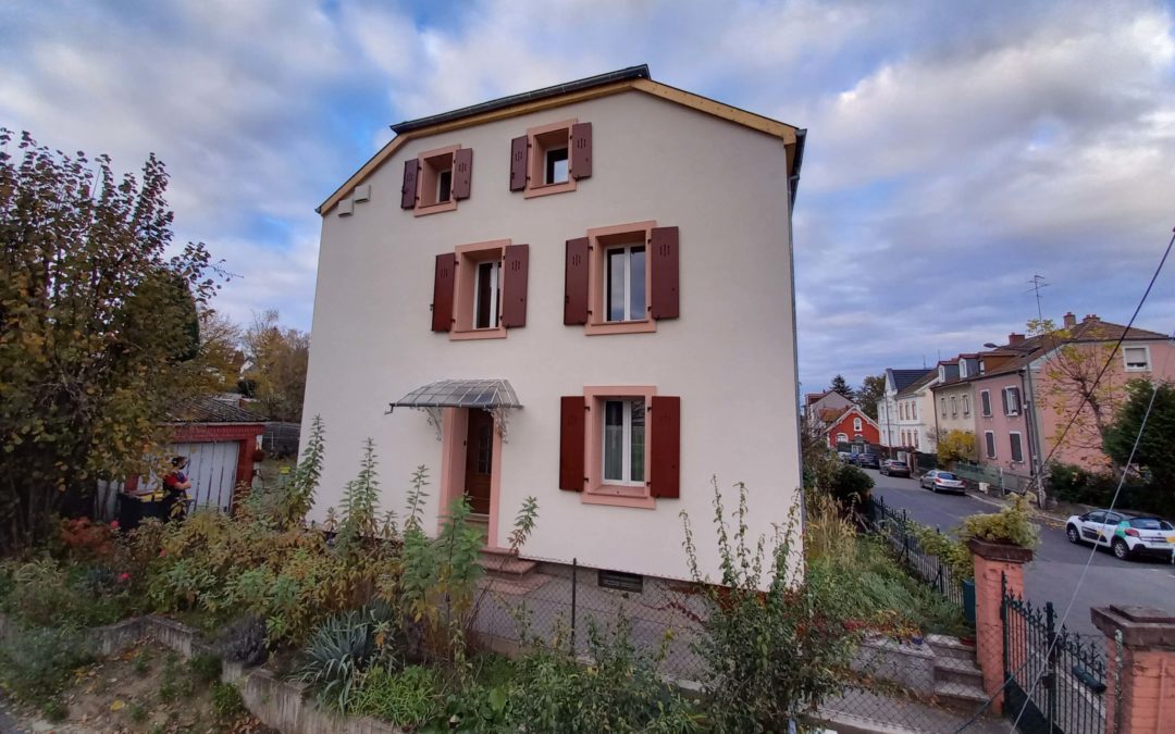 Maison RUST, Mulhouse, construction de 1905
