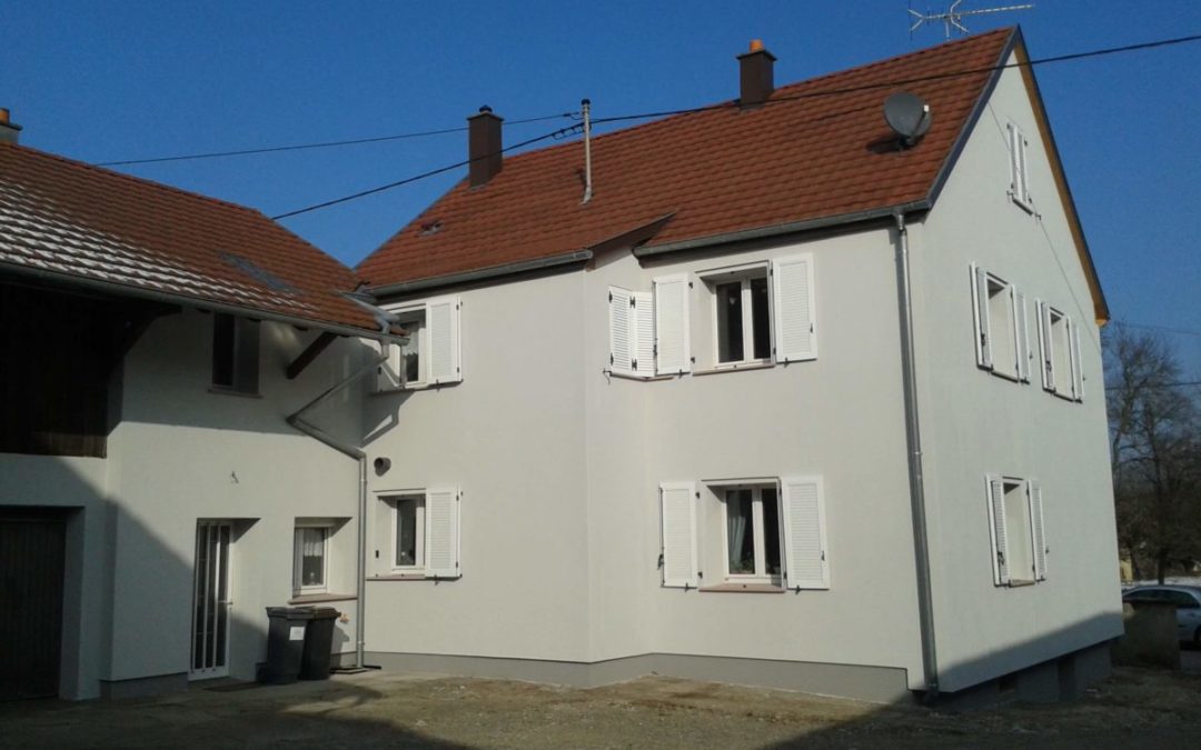 Maison GANGLER, Aspach le Haut, Construction du XIXème siècle