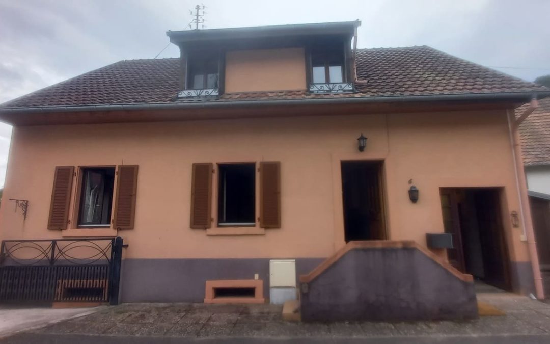 Maison Parisot, Ranspach (68), Construction du XVIIIè siècle