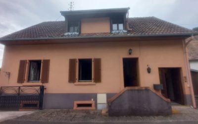 Maison Parisot, Ranspach (68), Construction du XVIIIè siècle